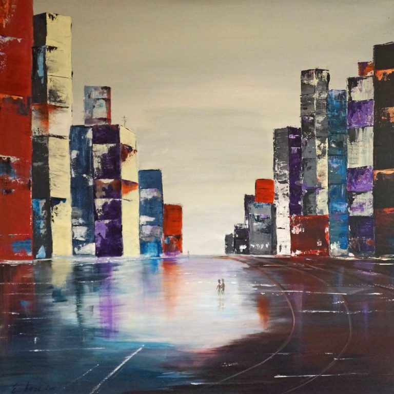 Big City
Acryl auf Leinwand
100x100 cm
Pteisvostellug: 400 €